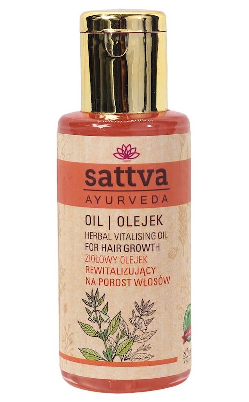 Sattva, Herbal Vitalising Oil for Hair Growth, 100ml