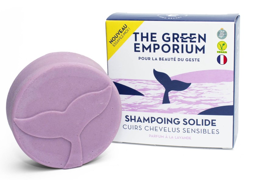 The Green Emporium, Solid Shampoo for Sensitive Scalps, 85ml