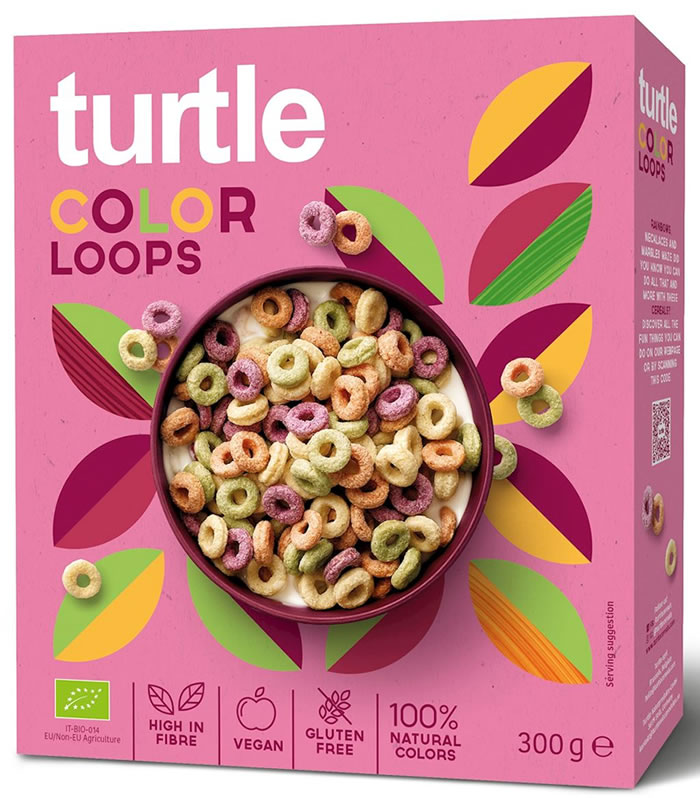 Turtle, Multigrain Color Loops, 300g