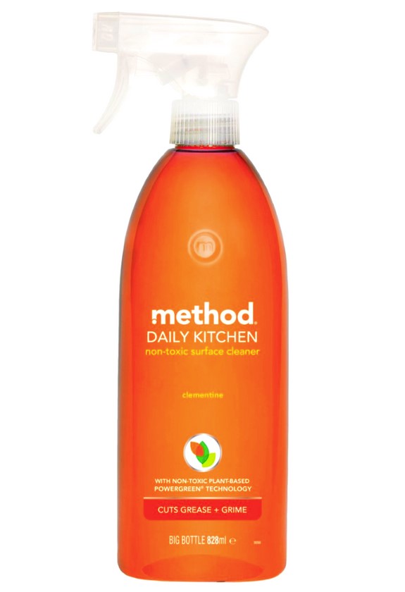 Method, Daily Kitchen Non-toxic Surface Cleaner Clementine, 828ml