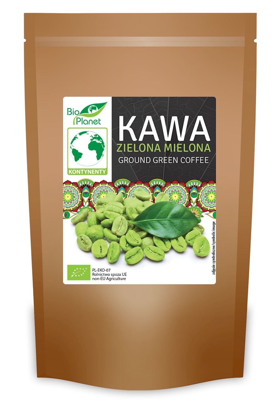 Bio Planet, Green Coffee Ground, 250g