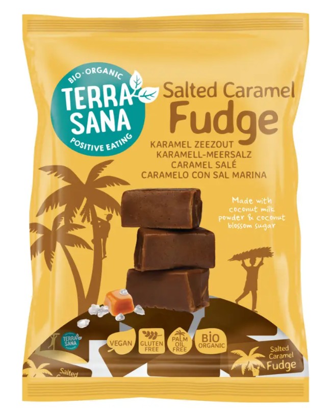 Terrasana, Salted Caramel Fudge, 150g