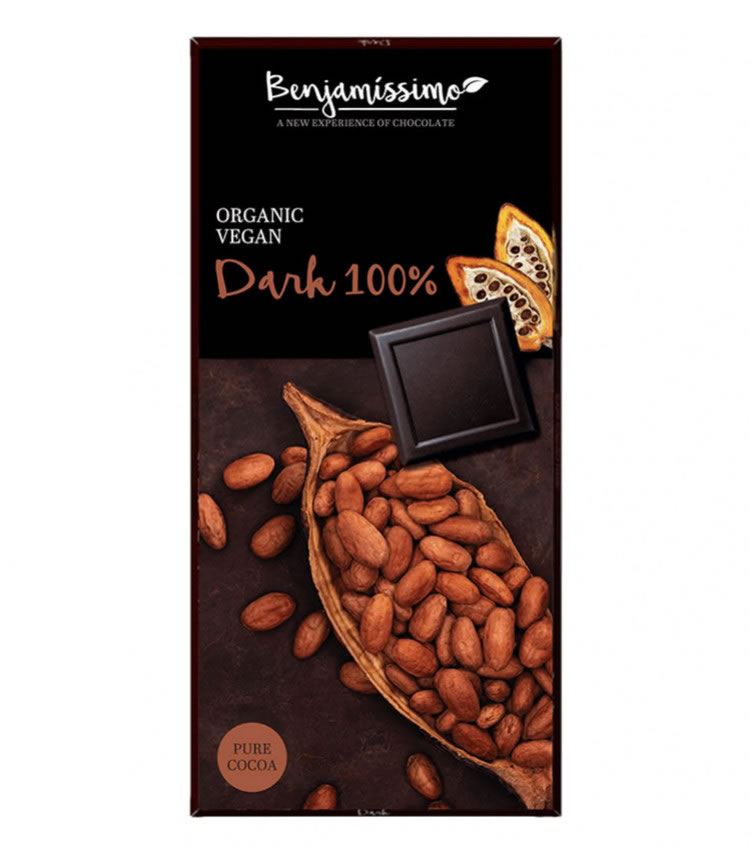 Dark 100% Chocolate, 70g