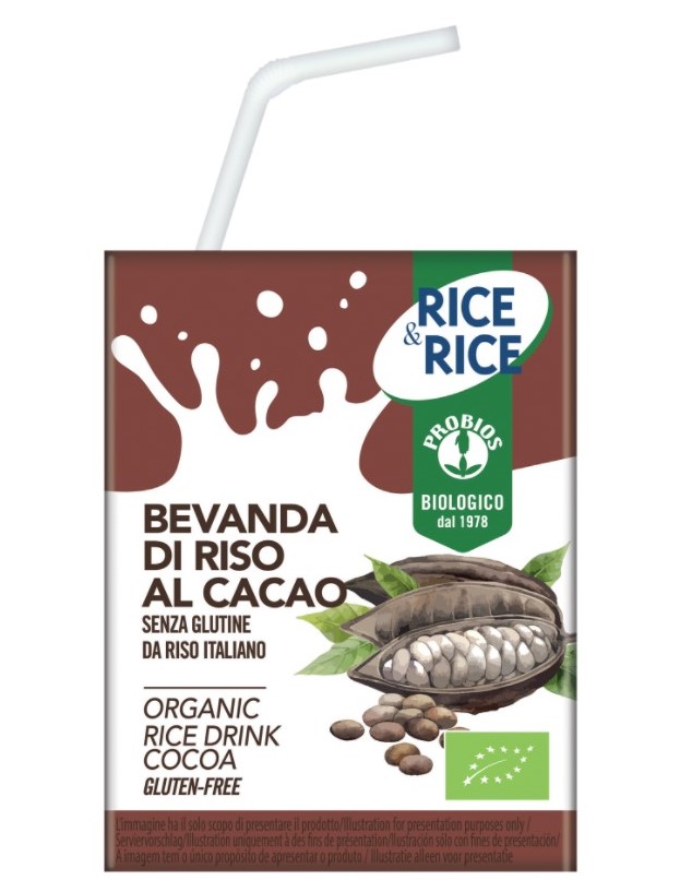 Rice Milk With Cocoa, 200ml