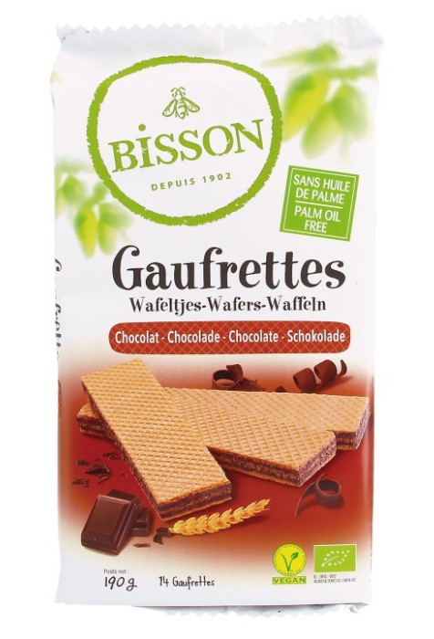 Bisson, Chocolate Wafers, 190g