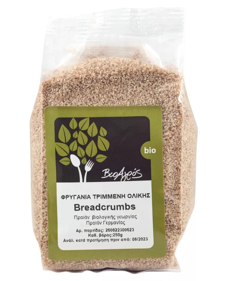 BioAgros, Wholegrain Bread Crumbs, 250 g