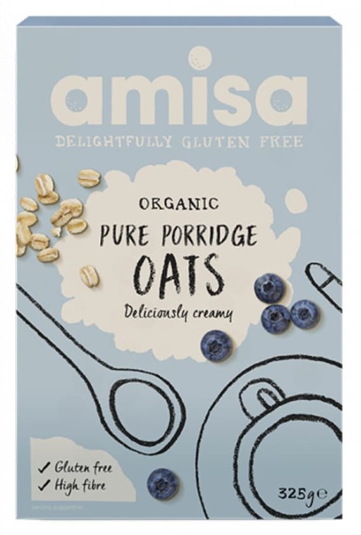 Amisa, Pure Porridge Oats, 325g