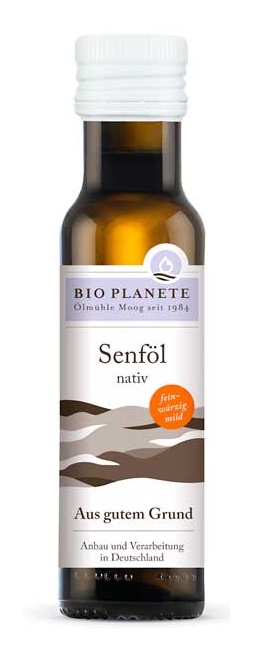 Bio Planete, Mustard Oil Cold-Pressed, 100ml