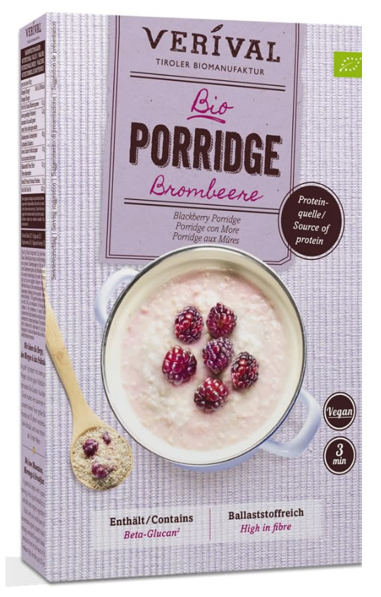 Verival, Blackberry Porridge, 450g