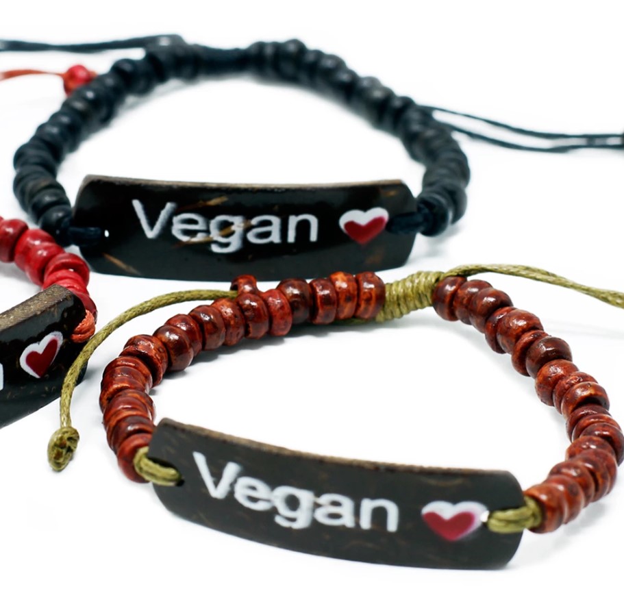 SP Eco, Coco Slogan Bracelet - Vegan