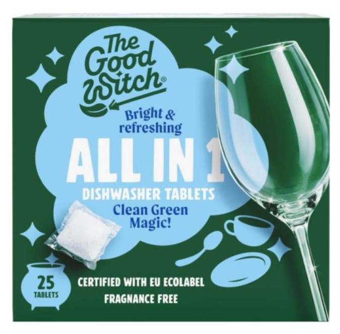 The Good Witch, All-in-One Dishwasher Tablets, 25pcs