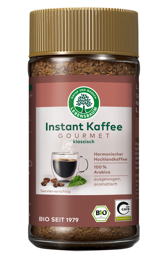 Lebensbaum, Gourmet Coffee Instant Classic, 100g