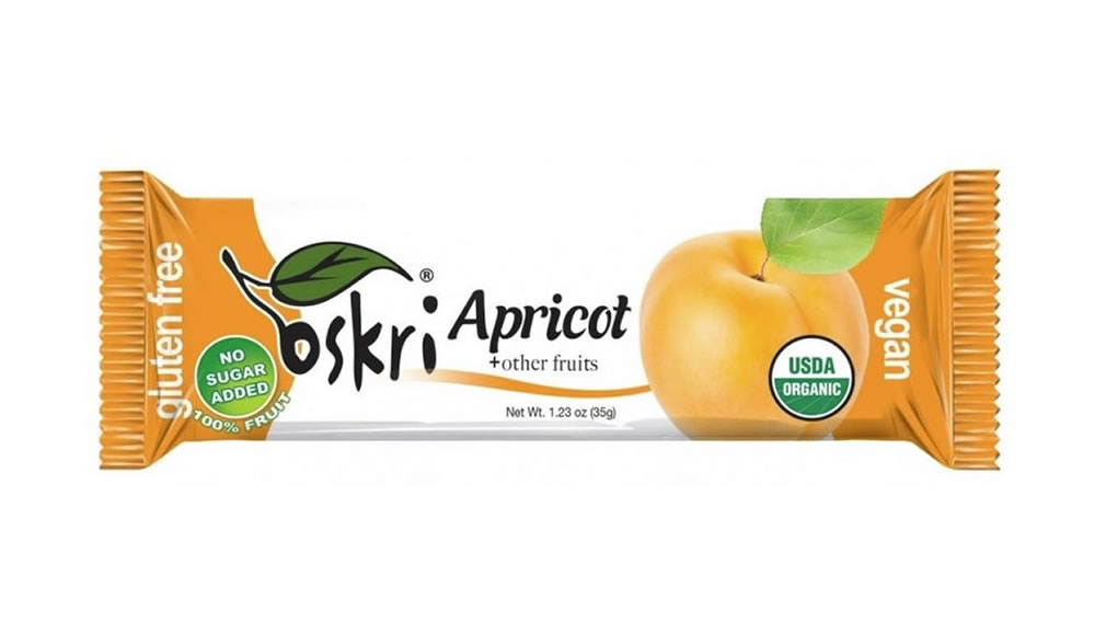 Oskri, Apricot Bar, 35g