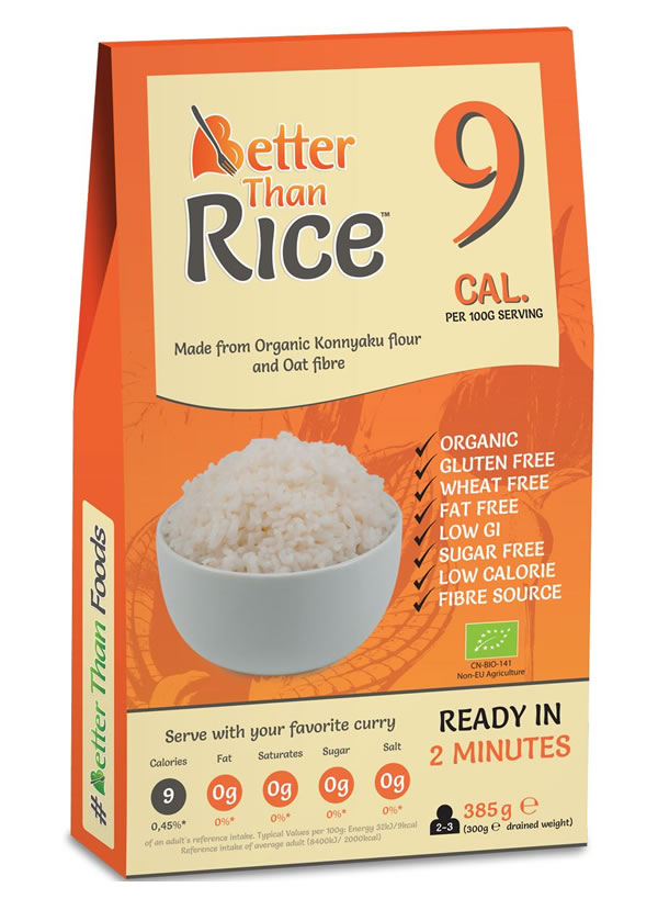 Better Than Foods, Konjac Rice, 385g