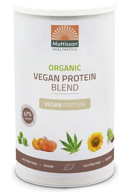 Mattisson, Protein Blend powder 67%, 400g