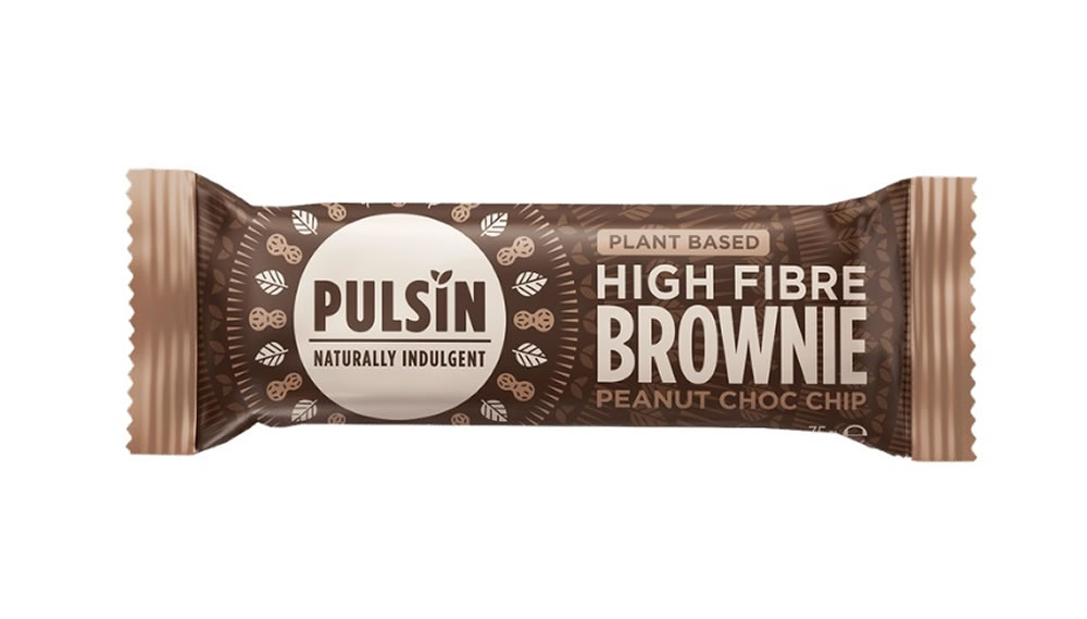 Pulsin, Peanut Choc Chip Brownie, 35g