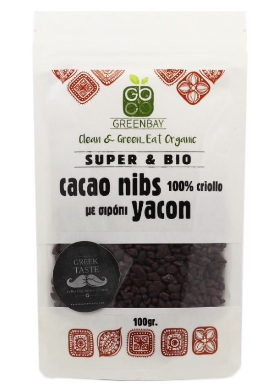Cacao Criollo Nibs with Yacon Syrup, 100g