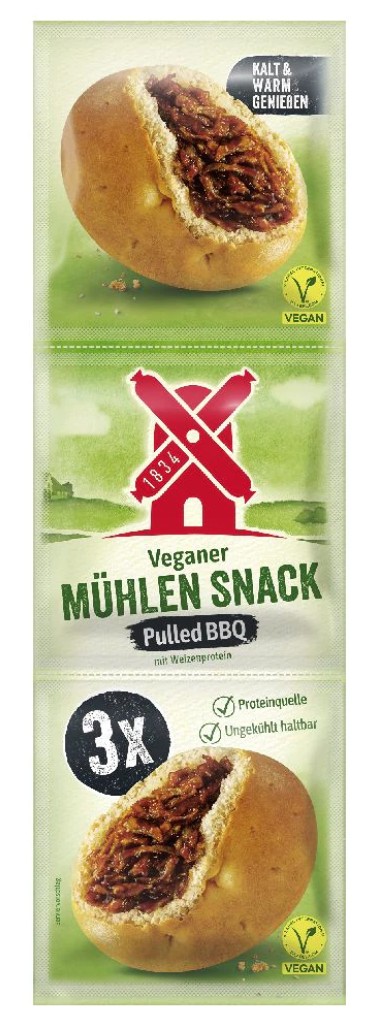 Pulled BBQ Snack, 3 × 40 g