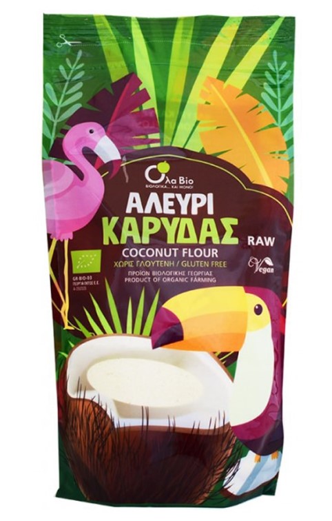 Ola Bio, Raw Coconut Flour, 250g