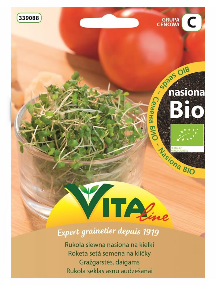 Vita Line, Sprouting Rucola Seeds, 15g