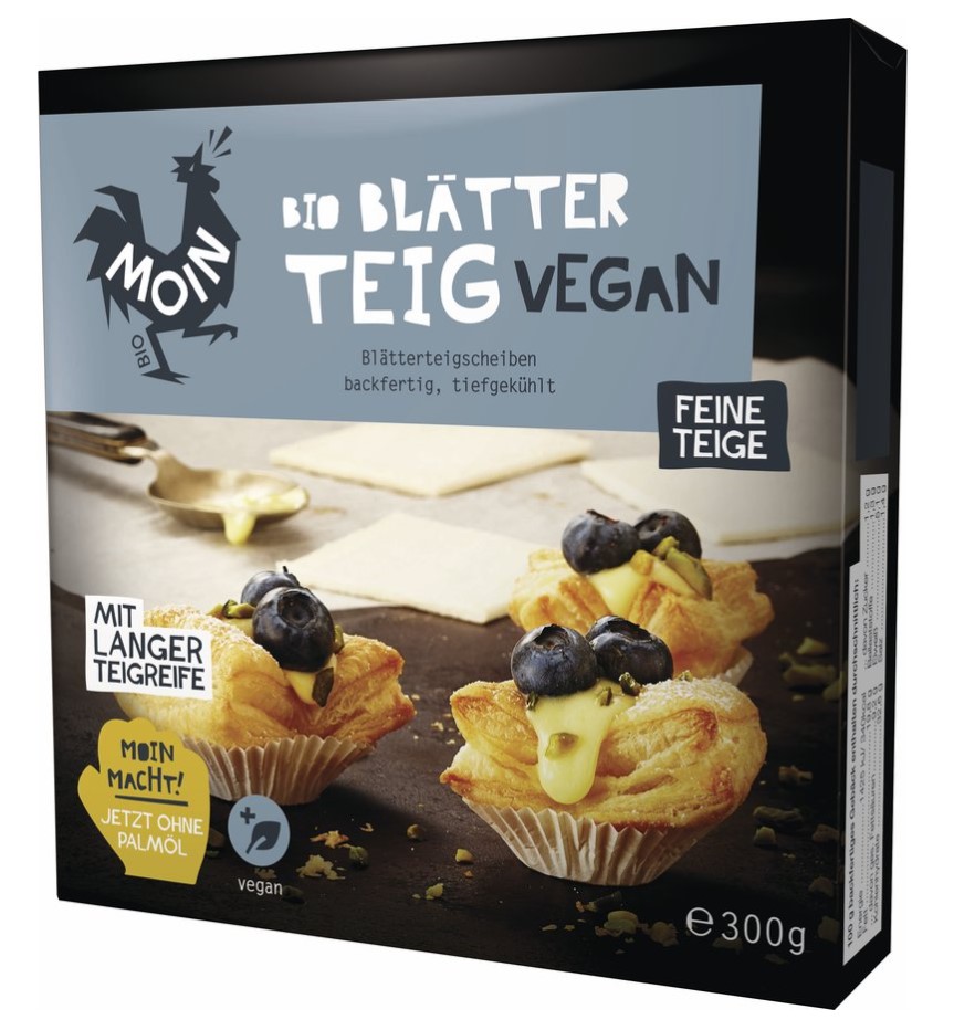 Moin, Pastry Sheets Butter Free, 300g