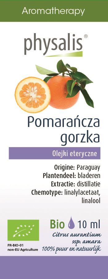 Physalis, Bitter Orange Essential Oil, 10ml