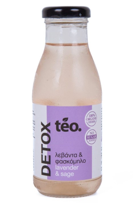 Teo Ice Tea, Sage, Lavender Tea with Mango Aroma, 275ml