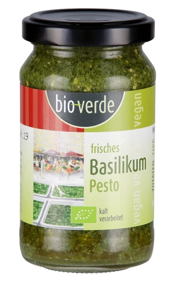Bio Verde, Pesto Basil, 125ml