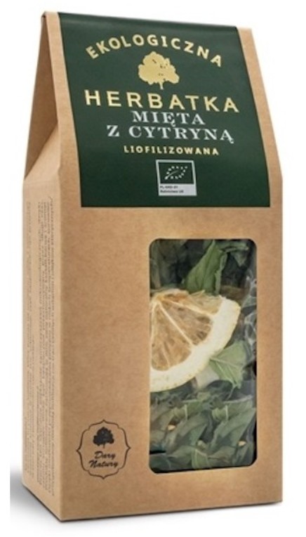 Dary Natury, Freeze-Dried Mint & Lemon Tea, 25g