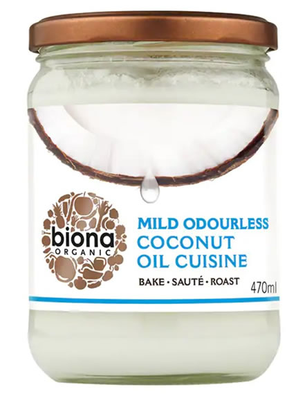 Biona, Coconut Oil Cuisine - Mild & Odourless, 470ml