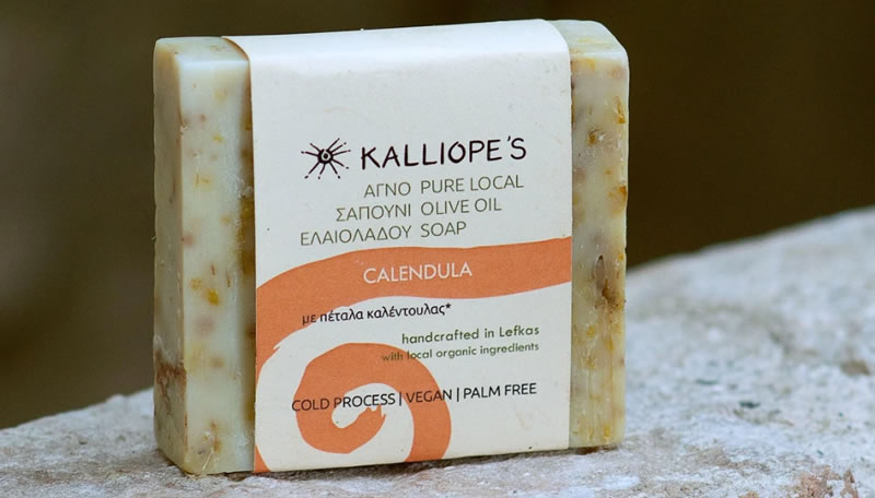 Olive Oil Soap with Calendula, 80g