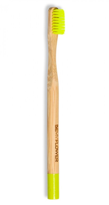Bamboo Adult Extra Soft Yellow Toothbrush