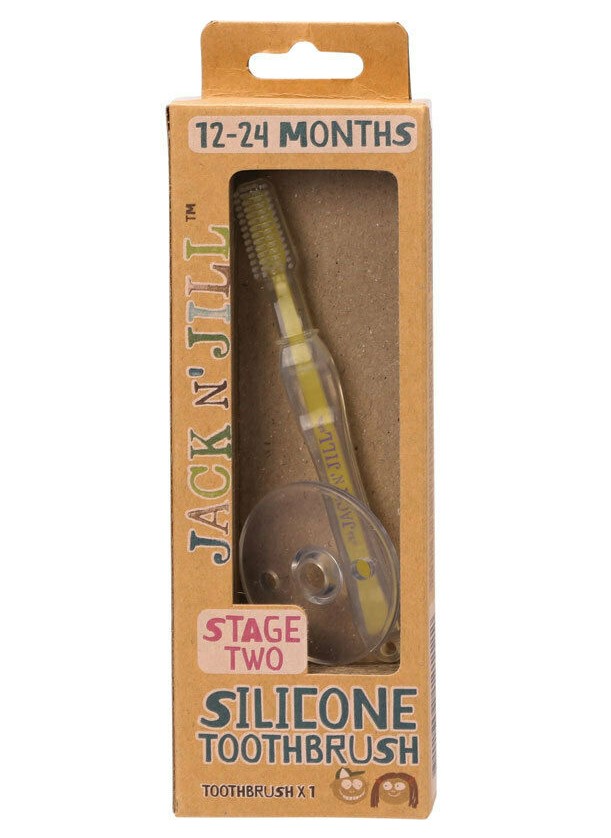 Silicone Baby Toothbrush, 12-14 month