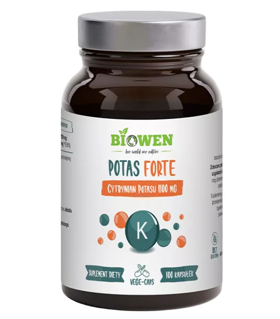 Potassium Forte 1100mg, 100 capsules