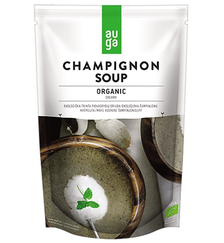 Auga, Creamy Champignon Soup, 400g