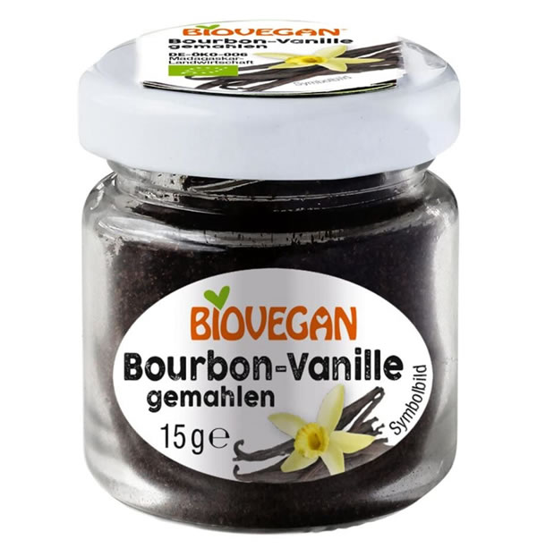 Biovegan, Bourbon Vanilla Ground, 15g