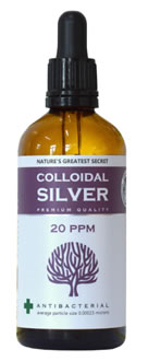 Colloidal Silver Dropper, 100ml