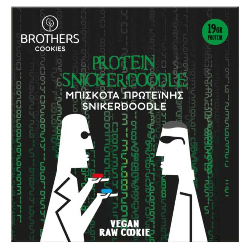 Brothers, Raw Protein Cookie Snikerdoodle, 70g
