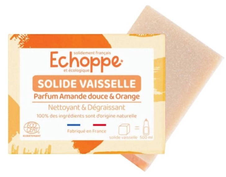 Echoppe, Dishwashing Soap Sweet Almond & Orange, 150g