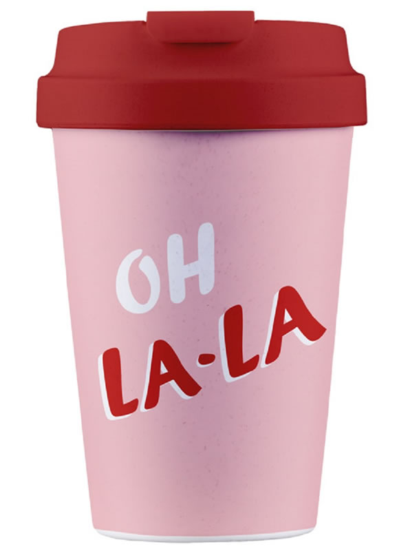 SP Eco, Reusable Travel Mug Oh La-La, 350ml