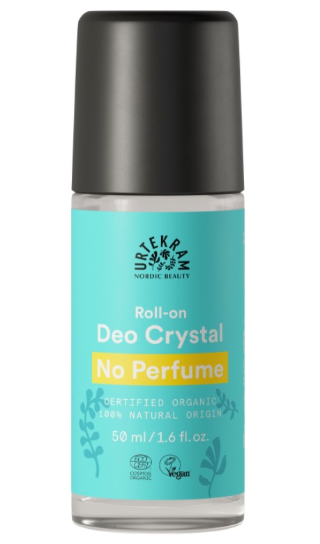 Urtekram, No Perfume Deo Crystal, 50ml