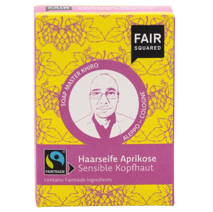 Fair Squared, Apricot Hair Soap Sensitive Skin, 80g