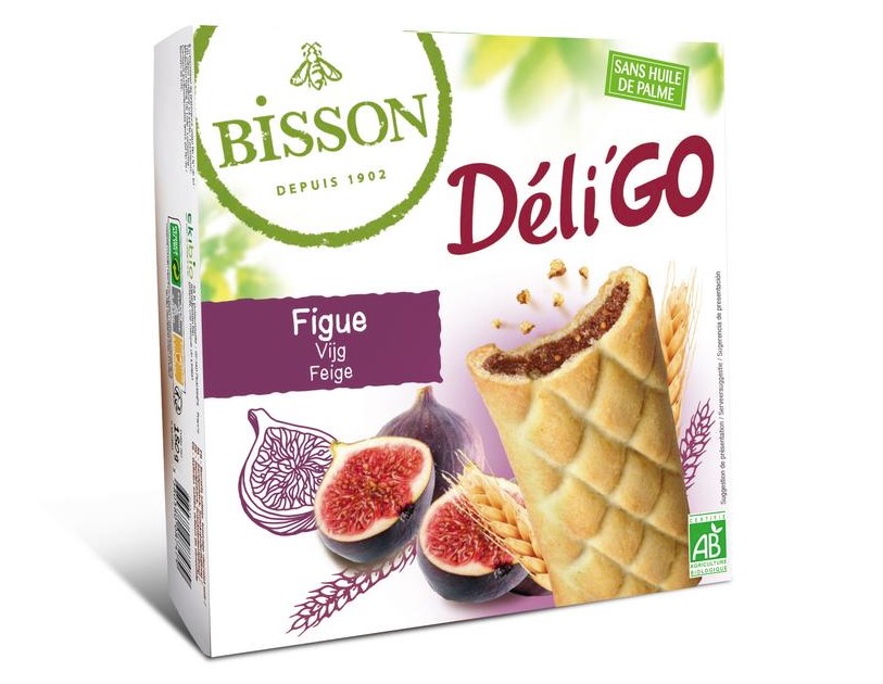 Bisson, DeliGo Fig Filled Biscuits, 150g