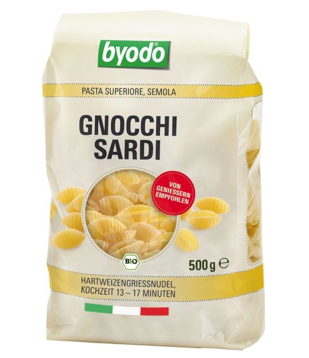 Byodo, Semolina Gnocchi Sardi, 500g