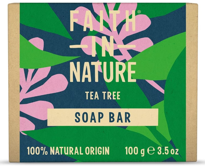 Faith in Nature, Tea Tree Hand Soap, 100g