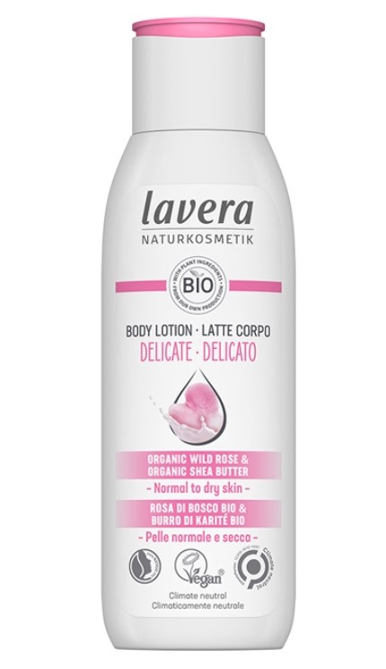 Lavera, Body Lotion Delicate - Wild Rose, 200ml