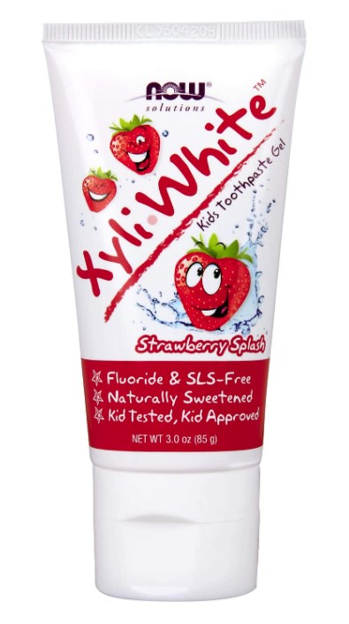 Now, Xyliwhite Strawberry Splash Toothpaste Gel, 85 g
