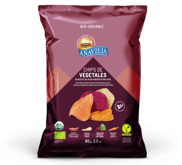 Anavieja, Vegetables Chips, 80g