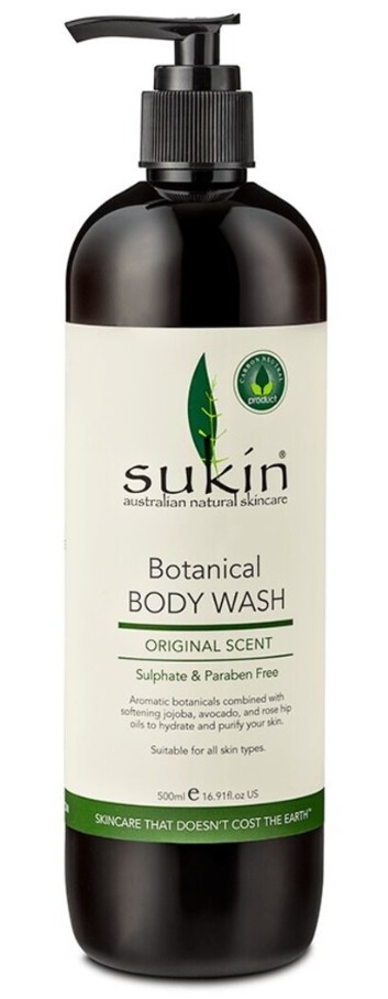 Sukin, Botanical Body Wash Original, 500ml