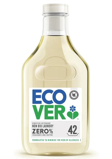 Ecover, Zero Laundry Liquid Concentrated, 1.5L